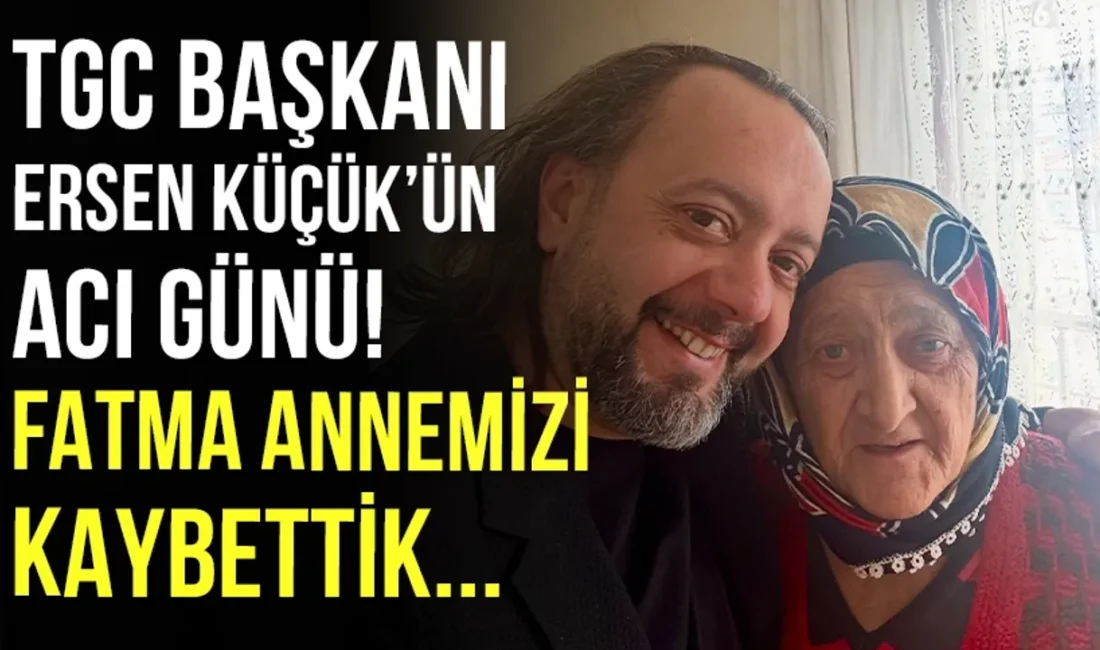 Trabzon Gazeteciler Cemiyeti Başkanı Ersen Veda Küçük’ün annesi Fatma Küçük,