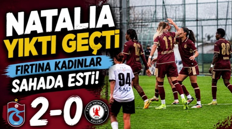 Trabzonspor Kadın Futbol Takımı, Turkcell Kadın Futbol Süper Ligi 27.