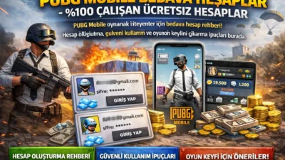 2026 PUBG Mobile oynamak isteyenler için bedava hesap rehberi! Hesap