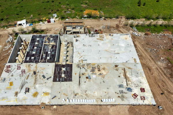 Diyarbakır’da yapımı süren 20 bin metreküplük yeni içme suyu deposunda
