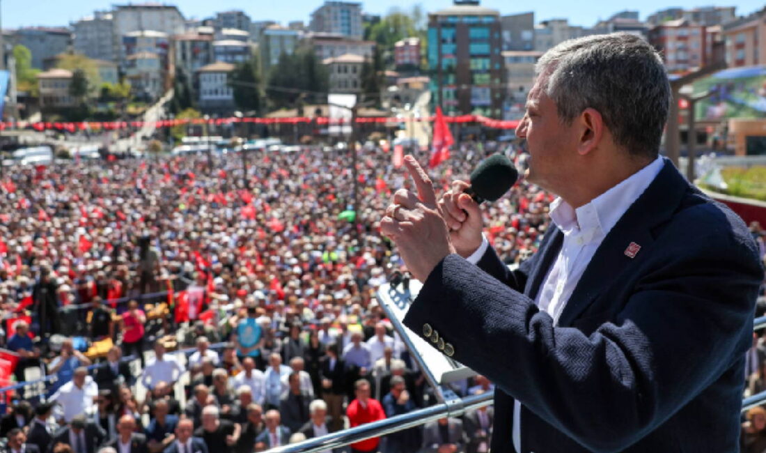 CHP’nin “Millet İradesine Sahip Çıkıyor” temalı mitinglerinin 109’uncusu 17 Mayıs