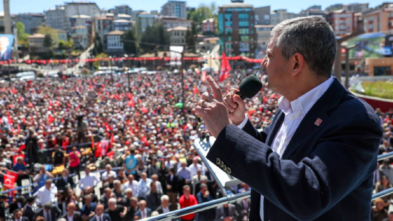 CHP’nin “Millet İradesine Sahip Çıkıyor” temalı mitinglerinin 109’uncusu 17 Mayıs