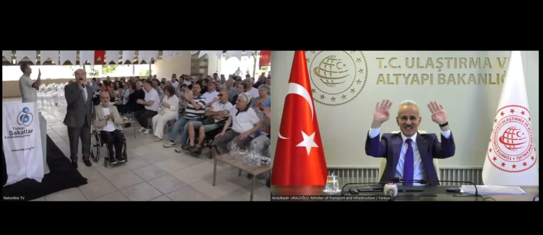 Ulaştırma ve Altyapı Bakanı Abdulkadir Uraloğlu, 15. Dönem Engelli ve