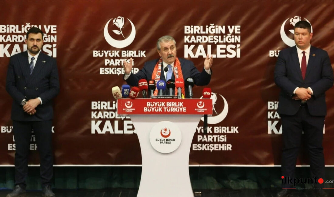 BBP Genel Başkanı Mustafa Destici, Kurban Bayramı için emekli ikramiyesinin