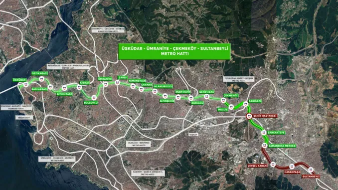 Anadolu Yakası’nın ulaşım vizyonunda tarihi bir adım daha atılıyor. M5