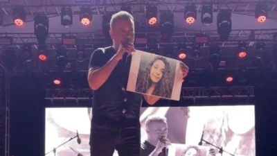 Tunceli'de düzenlenen Mameki Fest'te sahne alan sanatçı Haluk Levent, Gülistan