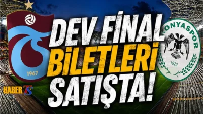 Trabzonspor ile Konyaspor arasında oynanacak Türkiye Kupası finalinin biletleri satışa