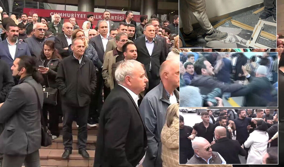 Ankara'da bulunan CHP Genel Merkezi'nde gece saatlerinde hareketlilik yoğunlaştı.

