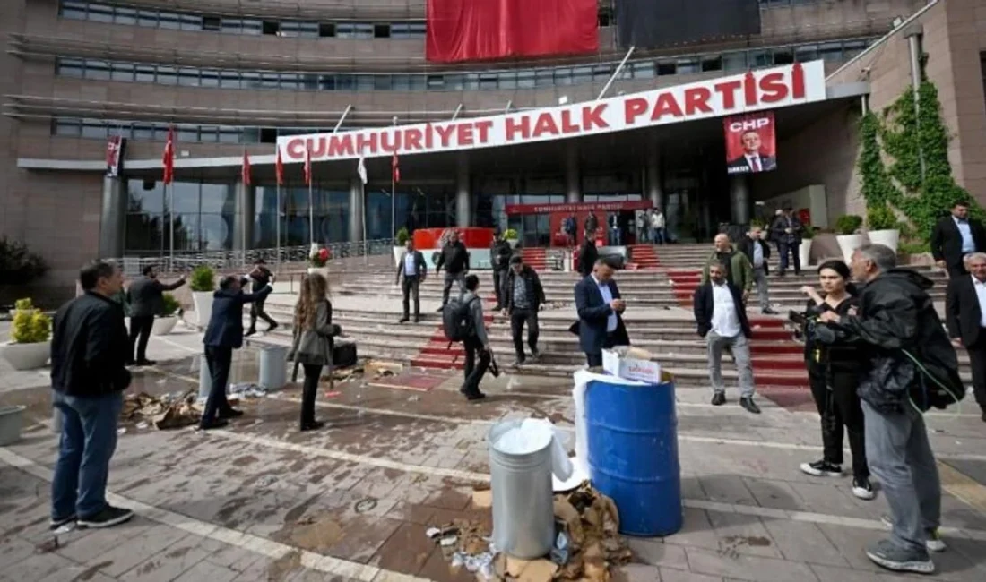 Ankara Cumhuriyet Başsavcılığı, CHP Genel Merkezi'nde başlayıp devam eden olaylara