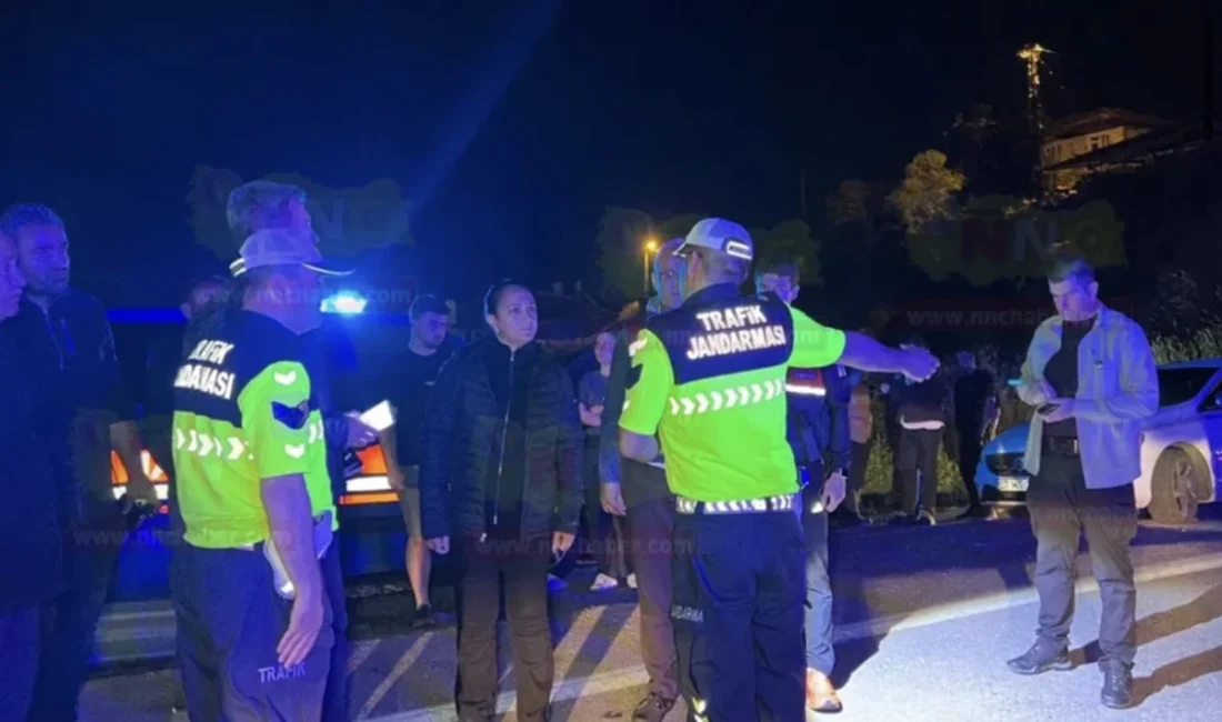 Dereboğazı Yolu’nda hatalı sollama nedeniyle meydana gelen zincirleme kazada 4