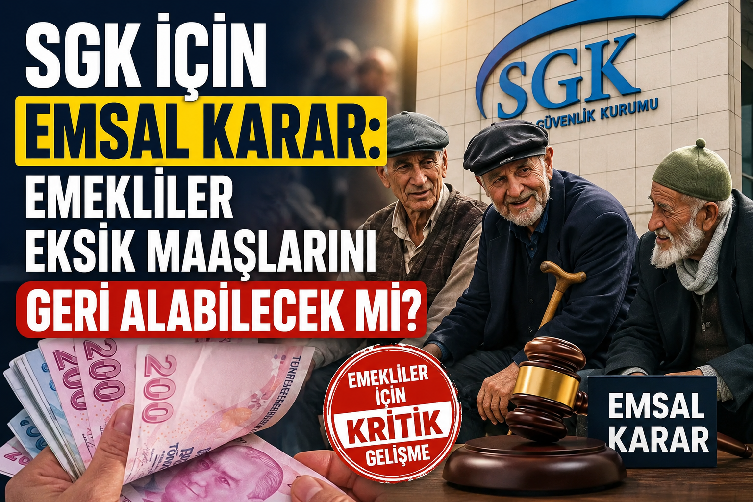 Emeklilikte maaşların düşük bağlanması son yıllarda Türkiye’de en çok konuşulan