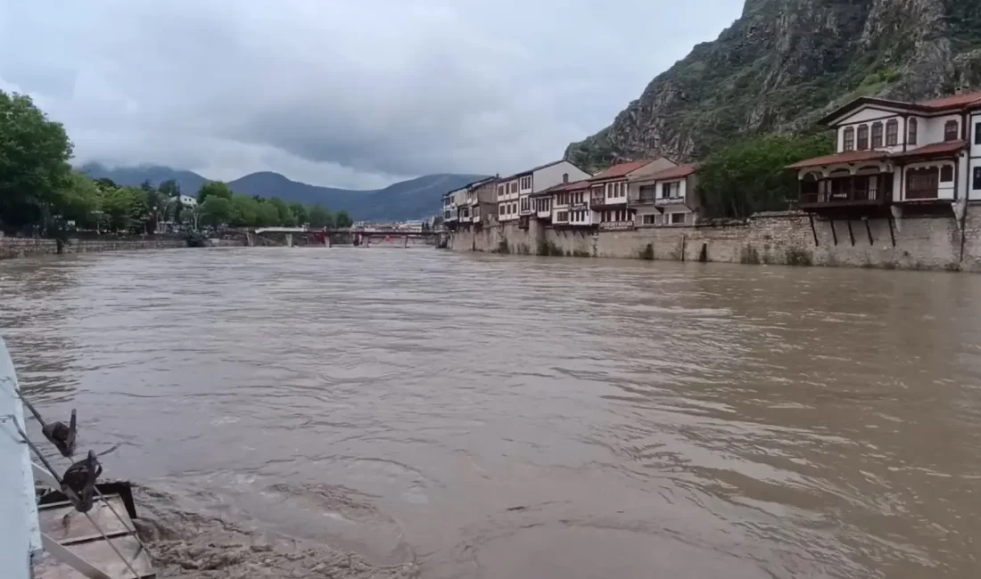 Amasya kent merkezi ile Taşova ilçesinde olası sel ve taşkın