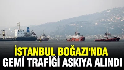 Ukrayna açıklarında drone saldırısına uğrayan geminin güvenli şekilde geçirilmesi için