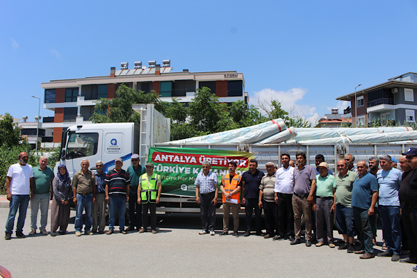 Antalya Büyükşehir Belediyesi, Gazipaşa'da ocak ayında meydana gelen fırtına ve
