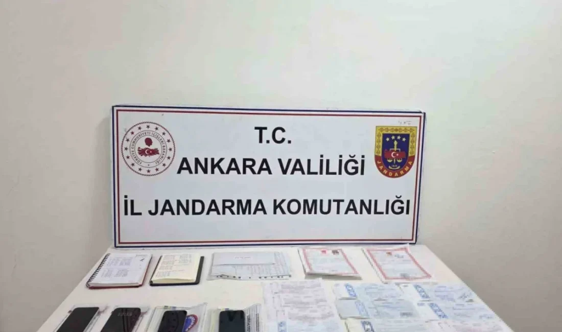 Ankara’da tefecilik yaptığı belirlenen suç örgütüne yönelik düzenlenen operasyonda 5