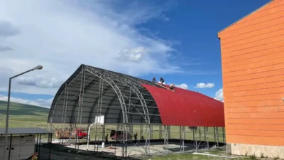Kars’ın Digor ilçesinde eğitim ve spor alanındaki yatırımlara bir yenisi
