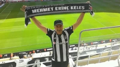 Makine mühendisi Mehmet Erinç Keleş, Beşiktaş camiasında büyük saygı ve