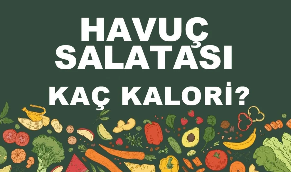 Havuç salatasının besin değeri hakkında bilgi almak isteyenler için, 150