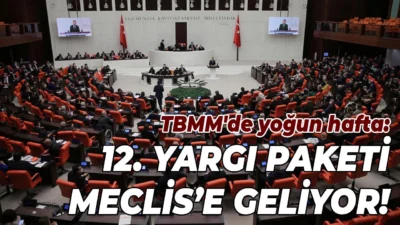 Türkiye Büyük Millet Meclisi’nde bu hafta yargı düzenlemeleri ve torba