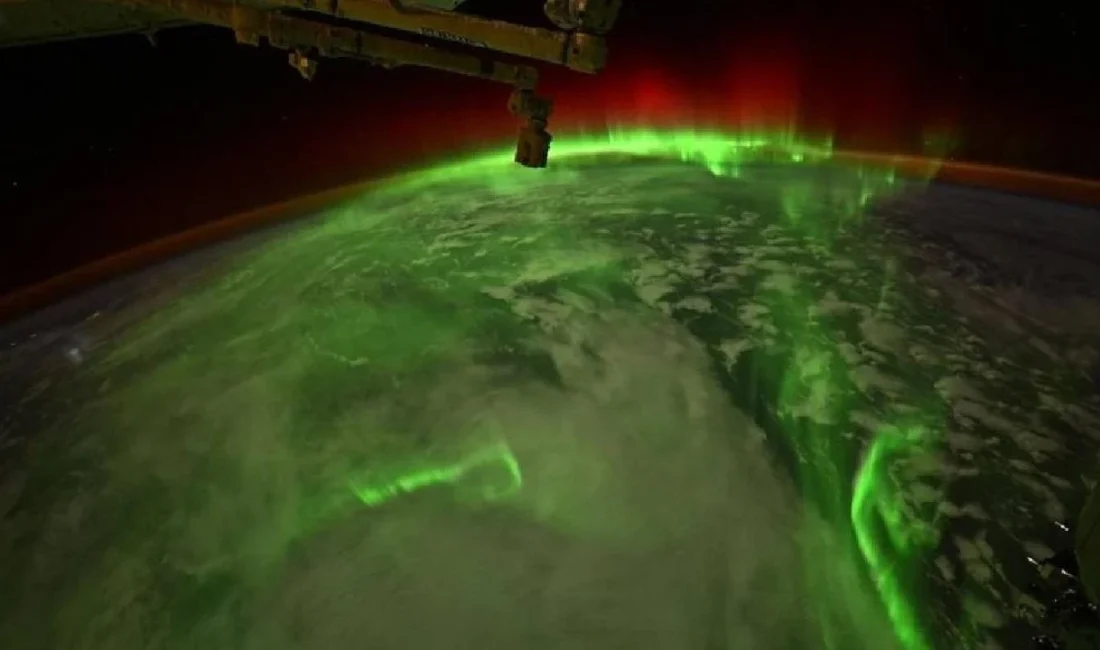 NASA astronotu Jessica Meir, Uluslararası Uzay İstasyonu'nun penceresinden çektiği etkileyici