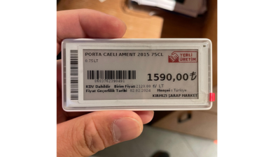 Zincir marketlerde kağıt fiyat etiketlerinin yerini elektronik raf etiketleri almaya