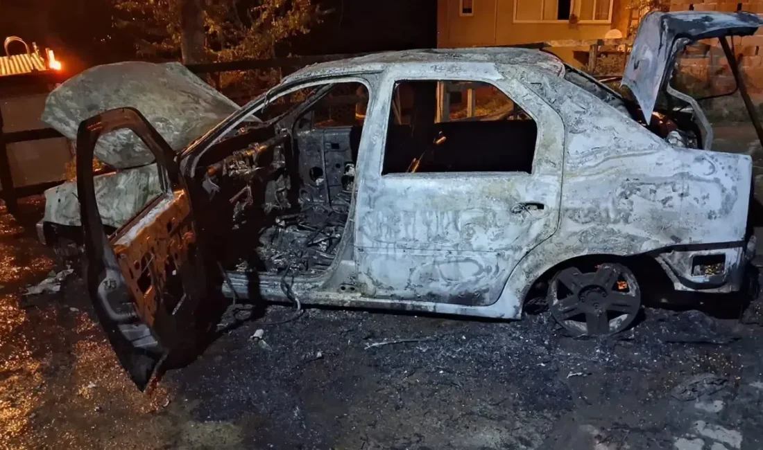 Ordu Korgan’da Belediye-İş Sendikası Şube Başkanı Nurittin Ulaş’ın aracı gece