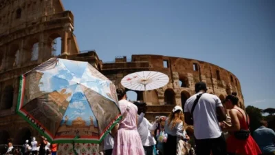 İtalya'da yaklaşık 10 gündür etkisini sürdüren Afrika kaynaklı aşırı sıcak