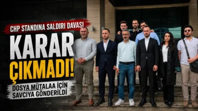 Trabzon'da CHP'nin imza standına yönelik bıçaklı saldırıyla ilgili davada mahkeme