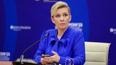 Rusya Dışişleri Bakanlığı Sözcüsü Maria Zakharova, Fransa'da düzenlenen "gönüllüler koalisyonu"