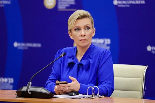 Rusya Dışişleri Bakanlığı Sözcüsü Maria Zakharova, Fransa'da düzenlenen "gönüllüler koalisyonu"