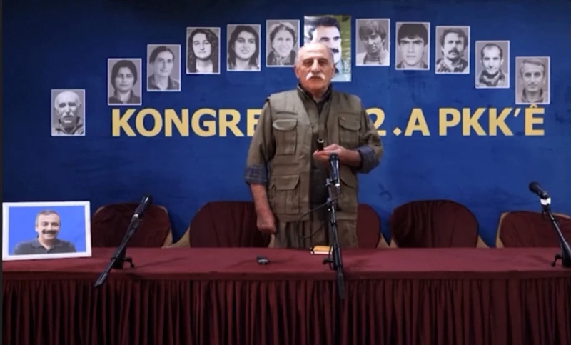 Duran Kalkan 12 Mayıs 2025'te PKK'nın Abdullah Öcalan'ın çağrısıyla silahlı