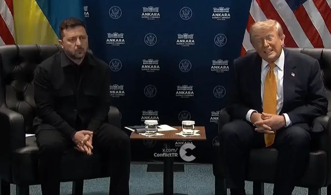 ABD Başkanı Donald Trump ile Ukrayna Devlet Başkanı Volodimir Zelensky,
