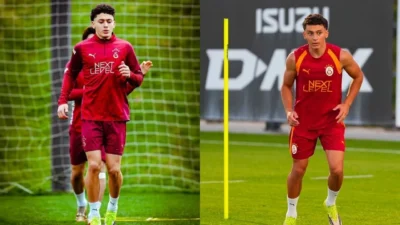 Galatasaray altyapısında yetişen genç santrfor Ada Yüzgeç, gösterdiği gelişimle futbolseverlerin