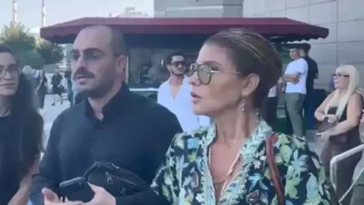 Ahbap Derneği'ne yönelik yürütülen soruşturma kapsamında şarkıcı Gülben Ergen'in savcılıkta