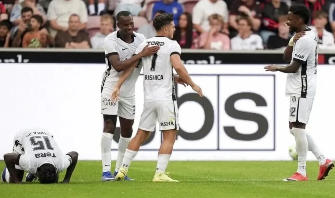 Beşiktaş, UEFA Avrupa Ligi 2. ön eleme turunda Midtjylland'ı eleyerek