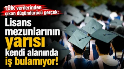 TÜİK, 2025 yılına ilişkin "Yükseköğretim İstihdam Göstergeleri"ni yayınladı. Verilere göre