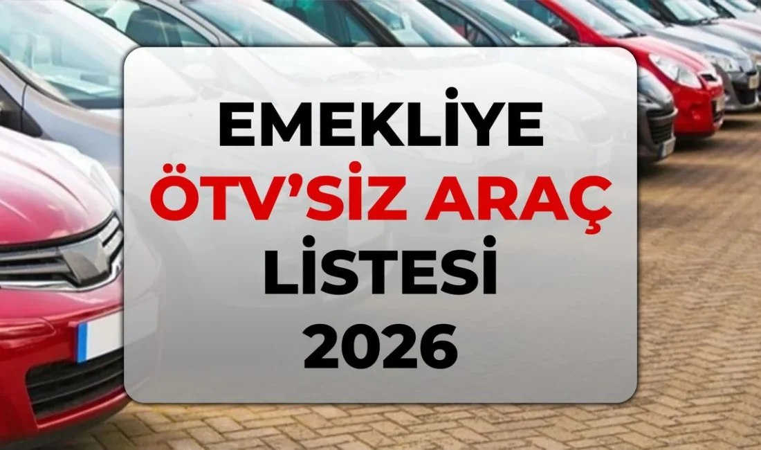 Emeklilere ÖTV'siz araç çıktı mı? Emeklilere ÖTV muafiyeti yasalaştı mı?
