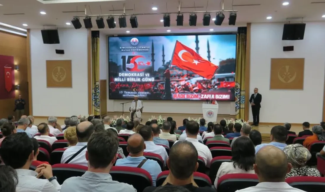 Kırgızistan'da 15 Temmuz Demokrasi ve Milli Birlik Günü'nün 10'uncu yıl
