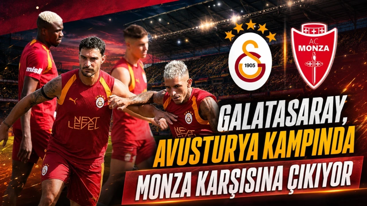 Yeni sezon hazırlıklarını Avusturya’da sürdüren Galatasaray, yurt dışı kampındaki ilk