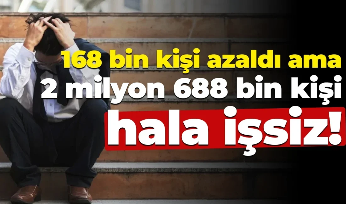 Haziran ayı işsizlik rakamları açıkladı. İşsiz sayısı 168 bin kişi