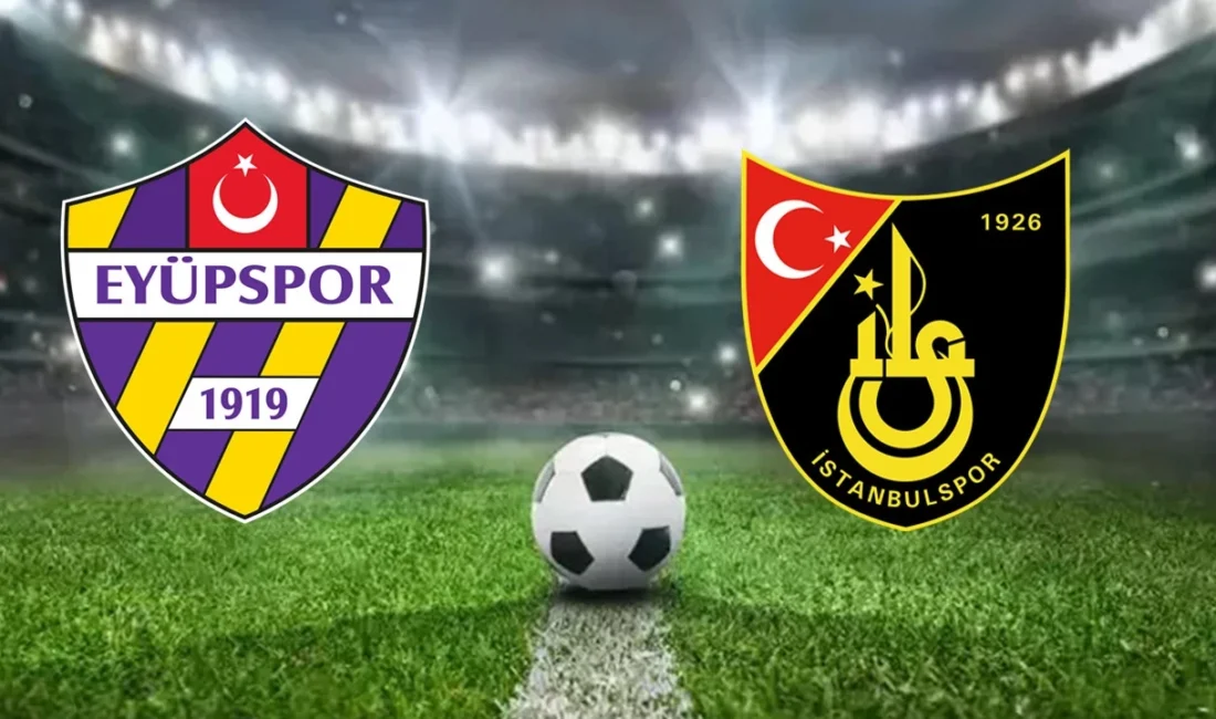 Süper Lig ekiplerinden İkas Eyüpspor bugün İstanbul temsilcisi İstanbulspor ile