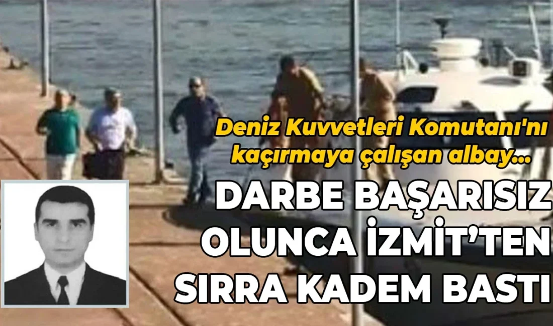 Dönemin Deniz Kuvvetleri Komutanı Oramiral Bülent Bostanoğlu'nu alıkoymaya çalışan eski