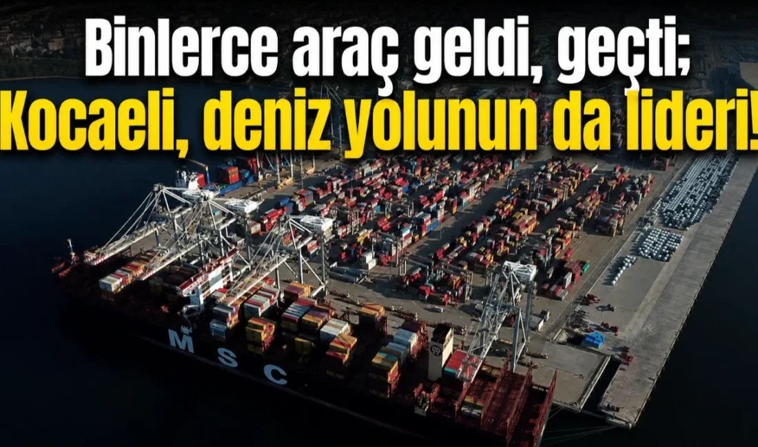 Türkiye'nin otomotiv üretim ve ihracatında önemli konuma sahip Kocaeli, 2026