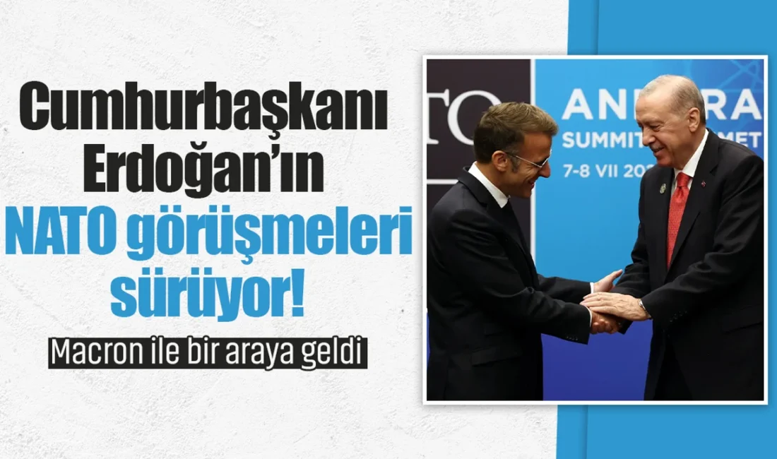 Cumhurbaşkanı Recep Tayyip Erdoğan’ın NATO Liderler Zirvesi kapsamında ikili görüşmeleri