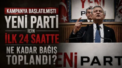 YENİ Parti için başlatılan dayanışma kampanyasında ilk 24 saatte 31