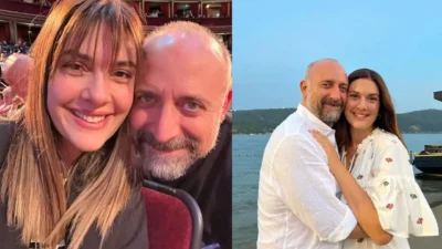 Ünlü oyuncu çift Bergüzar Korel ve Halit Ergenç, evliliklerinin 17.