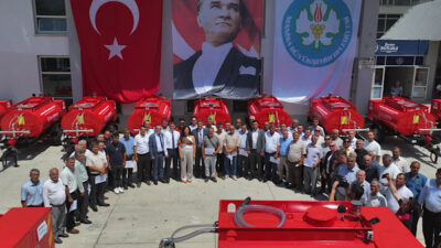  Manisa Büyükşehir Belediyesi, kırsal mahallelerde orman yangınlarına ilk müdahale kapasitesini