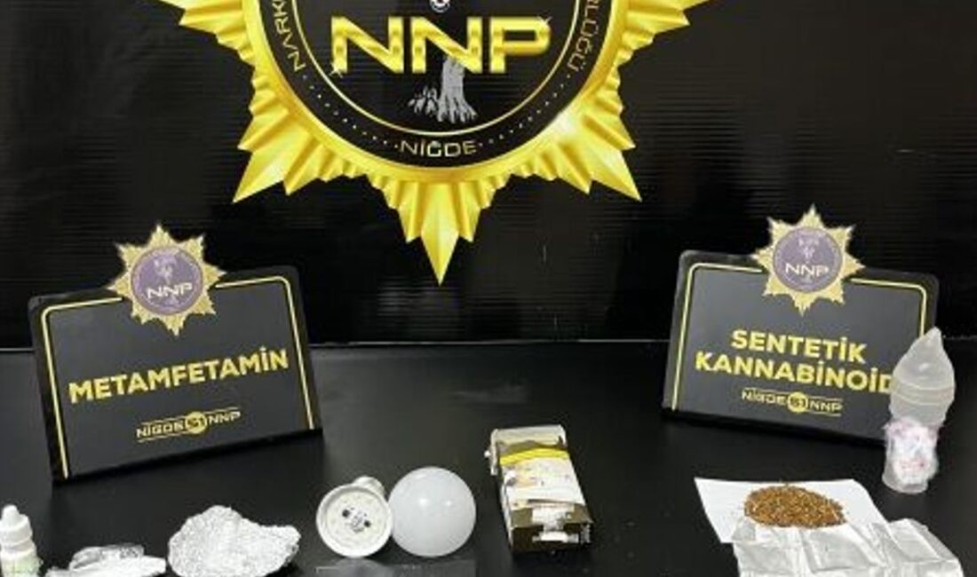 Niğde Cumhuriyet Başsavcılığı koordinesinde, Niğde İl Emniyet Müdürlüğüne bağlı Narkotik
