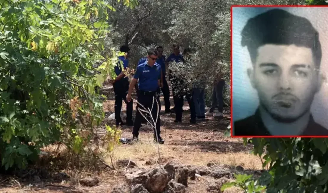 Antalya'nın Kepez ilçesindeki zeytinlikte, Mehmet Beyazıtlı’nın (25) elleri arkadan bağlı