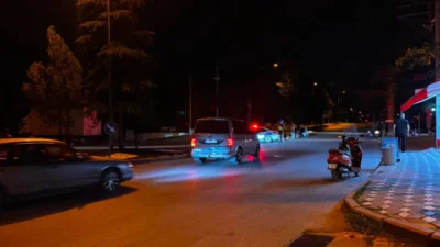 Kütahya'nın Tavşanlı ilçesinde Subaşı Kavşağı'nda iki motosikletin çarpışması sonucu meydana